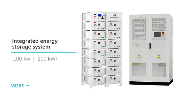 Sistema Integrado de Almacenamiento de Energía HT Infinitepower 100 kW / 200 kWh